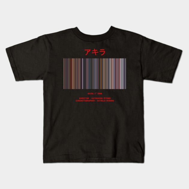 AKIRA/アキラ- Every Frame of the Movie Kids T-Shirt by ColorofCinema